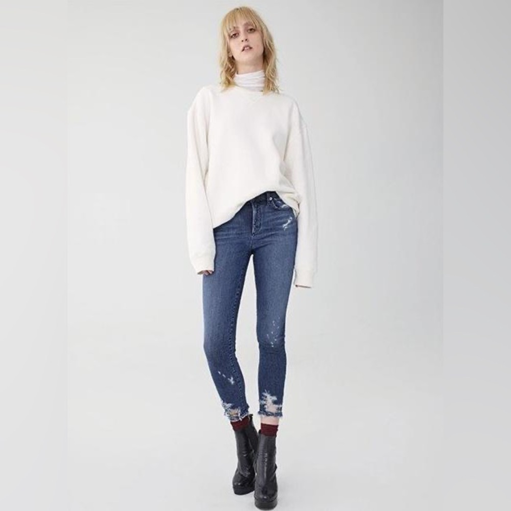 •AGOLDE - Sophie Hi Rise Skinny Crop in Spell